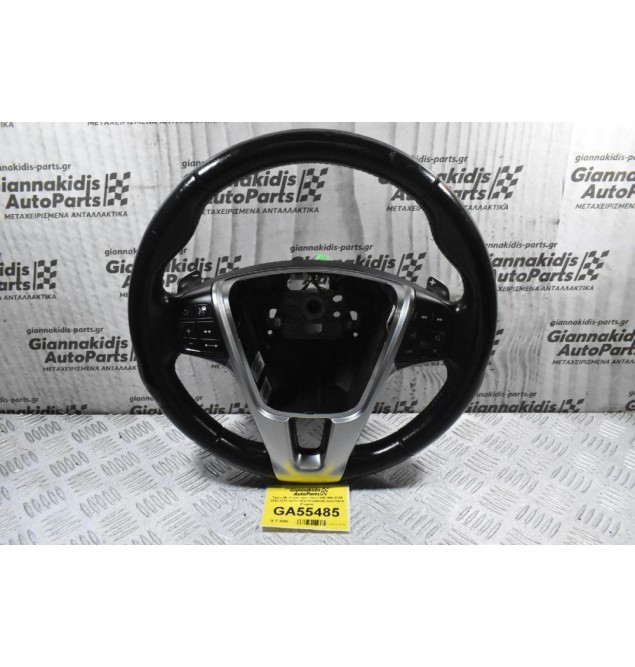 Τιμόνι Με Χειριστήρια Volvo V60 S60 XC60 2010-2022 34221166Α P31455088 34221167A (Γνήσια)