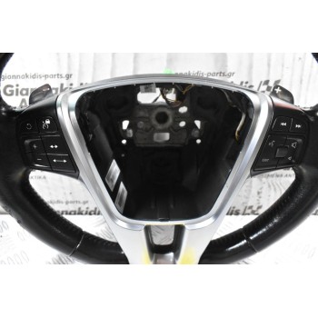 Τιμόνι Με Χειριστήρια Volvo V60 S60 XC60 2010-2022 34221166Α P31455088 34221167A (Γνήσια)