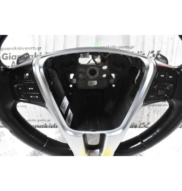 Τιμόνι Με Χειριστήρια Volvo V60 S60 XC60 2010-2022 34221166Α P31455088 34221167A (Γνήσια)