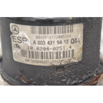 Μονάδα ABS Mercedes-Benz C 270 2000-2007 ATE A0034319412 A2095450232 10092515003