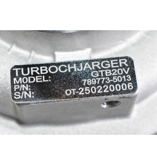 Turbo / Τουρμπίνα Mitsubishi Canter Fuso 3.0 4P10 2010-2015 GTB20V 789773-5013 789773-5028 (Καινούρια)