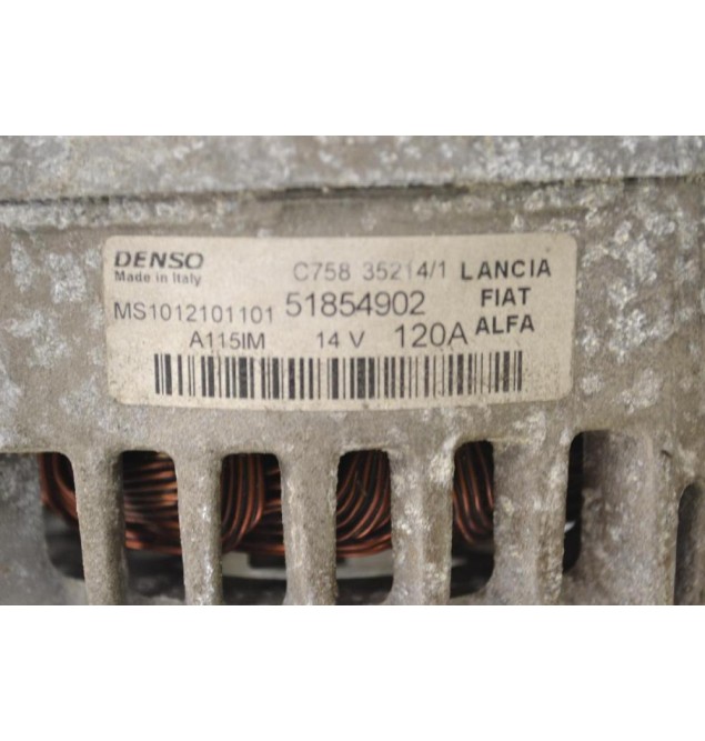 Δυναμό Fiat Doblo 2010-2023 DENSO 14V 51854902 C75835214/1