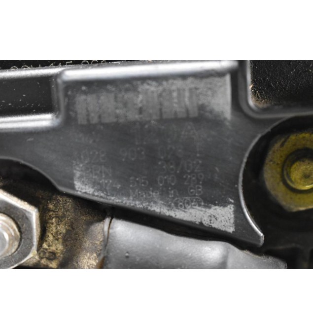 Δυναμό Volkswagen Golf Passat Jetta Beetle Transporter T4 1996-2006 (1.8 20VT 1.9 TDI) 028903028E 0124515010 120A (Seat Leon Toledo / Skoda Octavia / Audi A3 TT)