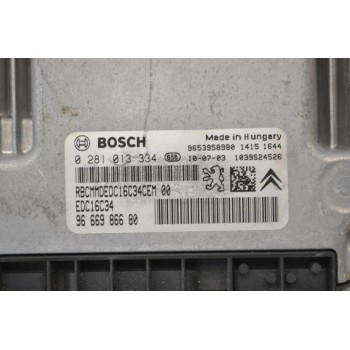 Εγκέφαλος Peugeot 3008 / 5008 HDI 2005-2020 9653958980 0281013334 9666986680 1039S24526 (Citroen C4 / Berlingo)