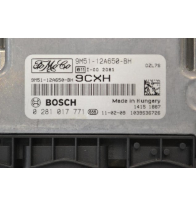 Εγκέφαλος Ford Focus 1.6D G8DD 2003-2015 9M51-12A650-BH 0281017771 1039S36726