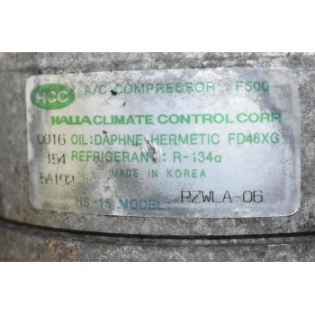 Κομπρεσέρ Aircondition Ford Ranger / Mazda B2500 2.5 WL 12V 2001-2005 RZWLA-06