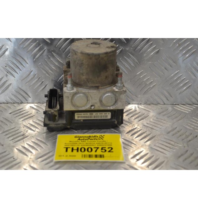 Μονάδα ABS Toyota Corolla / Auris 2006-2012 BOSCH 44510-02110 4451002110 0265800527 0265231858
