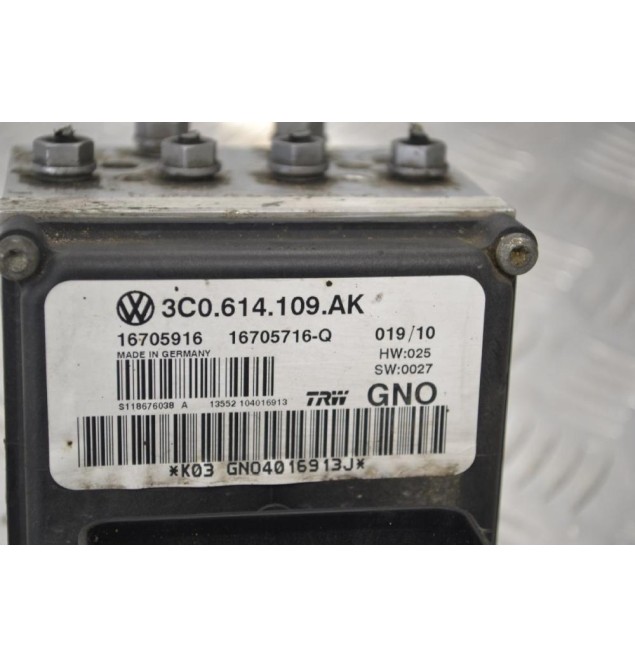Μονάδα ABS Volkswagen Passat 2005-2011 TRW 3C0.614.109.AK 3C0614109AK 16705916 16705716Q 16705716-Q