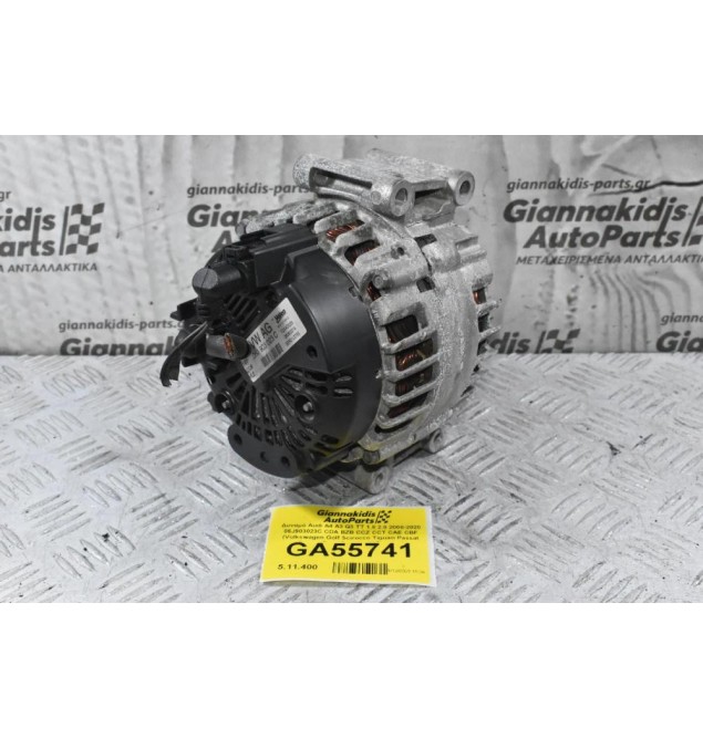 Δυναμό Audi A4 A3 Q3 TT 1.8 2.0 2008-2020 06J903023C CDA BZB CCZ CCT CAE CBF (Volkswagen Golf Scirocco Tiguan Passat Jetta Passat Eos / Seat Leon Toledo Altea / Skoda Octavia SuperB Yeti)