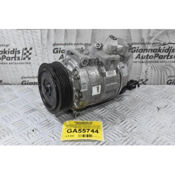 Κομπρεσέρ A/C Audi A4 A3 Q3 TT 1.4 1.8 2.0 TSI TFSI 2008-2020 1Κ0820859S CDA BZB CCZ CCT (Volkswagen Golf Scirocco Tiguan Passat Jetta Passat Eos / Seat Leon Toledo Altea / Skoda Octavia SuperB Yeti)
