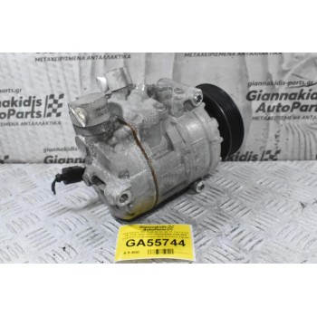 Κομπρεσέρ A/C Audi A4 A3 Q3 TT 1.4 1.8 2.0 TSI TFSI 2008-2020 1Κ0820859S CDA BZB CCZ CCT (Volkswagen Golf Scirocco Tiguan Passat Jetta Passat Eos / Seat Leon Toledo Altea / Skoda Octavia SuperB Yeti)