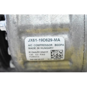 Κομπρεσέρ Aircondition A/C Ford Focus / Kuga / Fiesta / Puma / Transit Connect 1.5 Ecoboost Y1DC YZDA Z2GA 2018-2023 (Γνήσιο) JX61-19D629-MA B7J C15DD0X BKDA