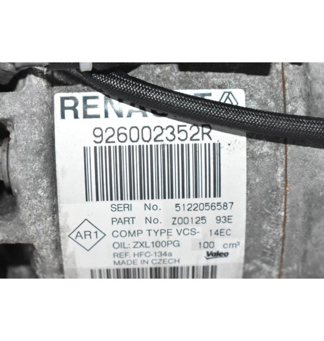 Κομπρεσέρ Aircondition - A/C Κλιματισμός Renault Clio / Kangoo 1.5 K9K 2002-2010 926002352R