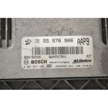 Εγκέφαλος Κινητήρα Opel Insignia A20DTH BOSCH 55576906 0281017105
