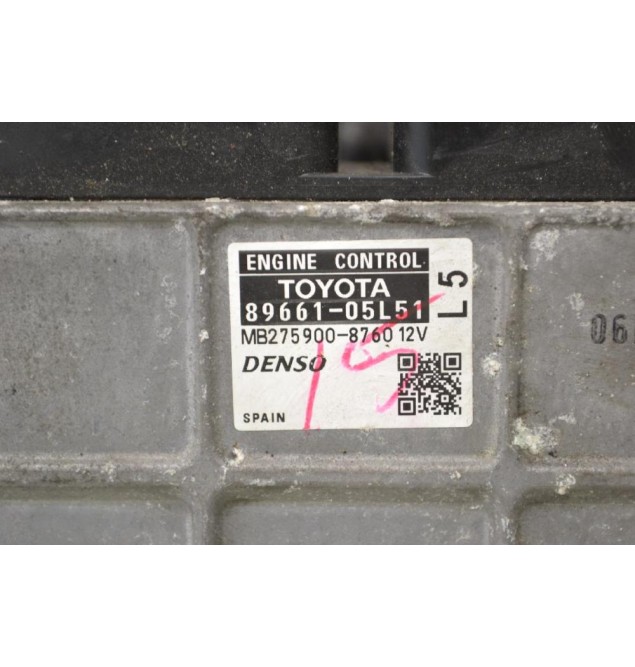 Εγκέφαλος Toyota Verso 2009-2018 12V 89661-05L51 MB275900-8760 8966105L51 MB2759008760