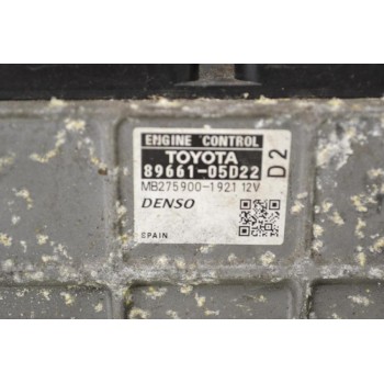 Εγκέφαλος Toyota Avensis 12V 2003-2008 8966105D22 89661-05D22 MB2759001921 MB275900-1921