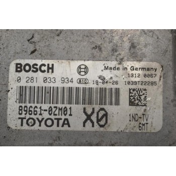 Εγκέφαλος Toyota Corolla 2013-2019 BOSCH 0281033934 896610ZM01 1039T22285