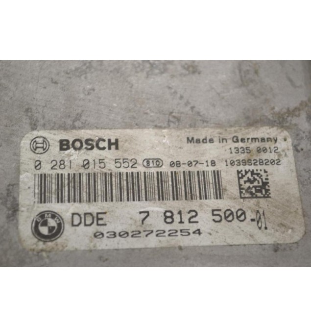 Εγκέφαλος Bmw 520 2007-2009 0281015552 7812500-01 1039S28202