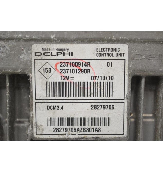 Εγκέφαλος Renault Megane 2008-2015 DELPHI 237100914R 237101290R 28279706