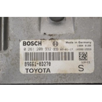 Εγκέφαλος Toyota Yaris 1.0 2006-2012 BOSCH 89661-0D270 0261208932 1039S12559