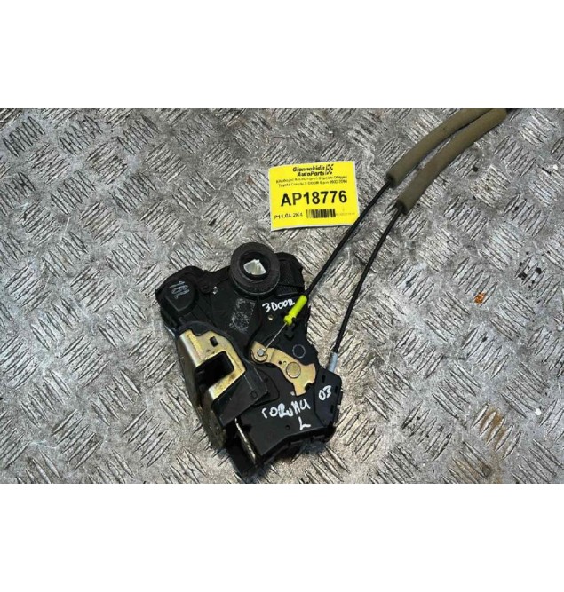 Κλειδαριά & Εσωτερικό Χερούλι Οδηγού  Toyota Corolla 3 DOOR 6 pin 2002-2004