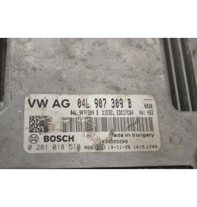 Εγκέφαλος Volkswagen Golf 2013-2018 0281018510 04L907309B 1039S55209