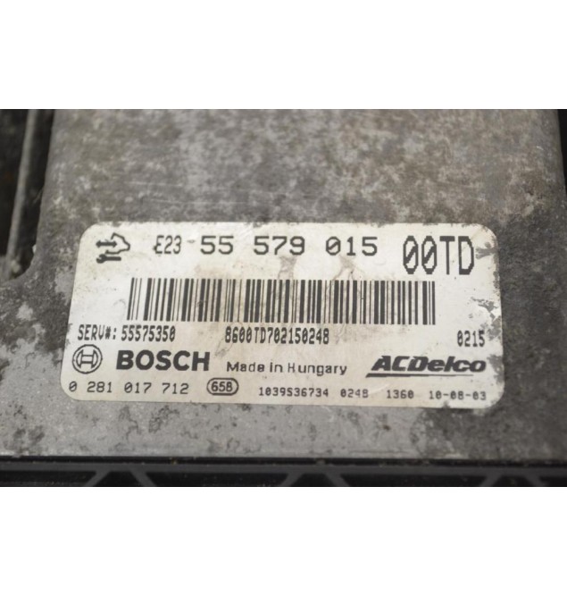Εγκέφαλος Opel Corsa 2009-2014 BOSCH 5557901500TD 55575350 0281017712 1039S36734