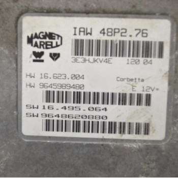 Εγκέφαλος Peugeot 206 1998-2007 MAGNETI M. 12V IAW48P276 9645989480 9648620880