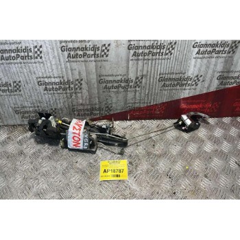 Ηλεκτρομαγνητική κλειδαριά με εσωτερικό & εξωτερικό χερούλι εμπρός δεξιά 4 pins Hyundai XG 99-05