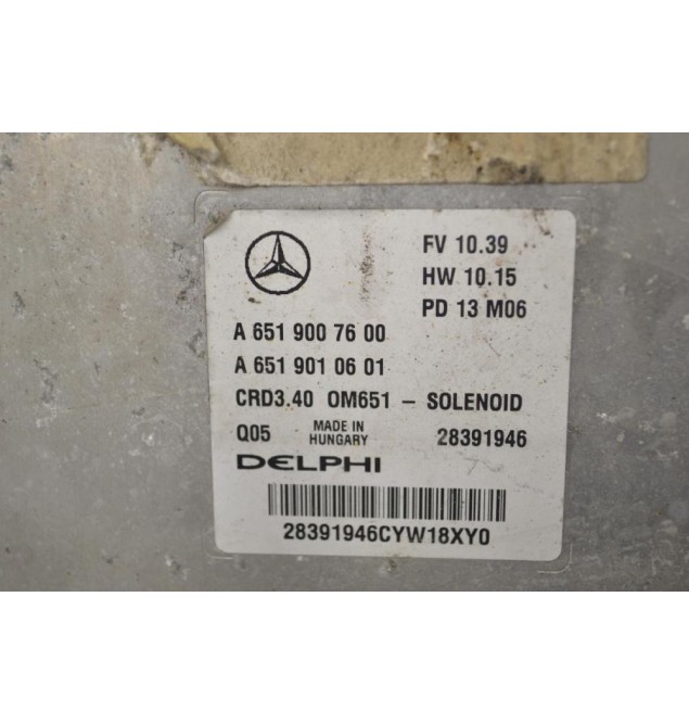 Εγκέφαλος Mercedes-Benz B 200 2011-2014 DELPHI A6519007600 A6519010601 28391946 PD13M06