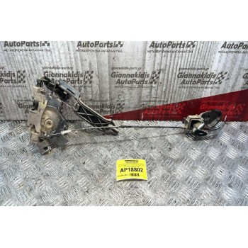 Ηλεκτρομαγνητική Κλειδαριά & Εσωτερικό χερούλι πόρτας πίσω αριστερά Ford Focus 2002-2004 2S4AA26413BB