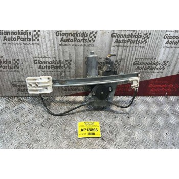 Γρύλλος - Μηχανισμός Παραθύρου Mε Μοτέρ Πίσω Αριστερά Ford Focus 2002-2004 105131XXX