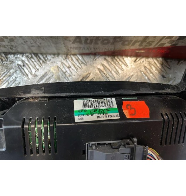 Πλαίσιο Κεντρικής Κονσόλας με διακόπτες & χειριστήριο κλιματισμού Ford Focus 2002-2004 2M5XA047A04 - 2S4H18C612AJ