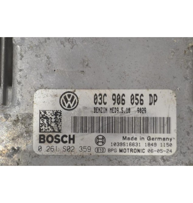 Εγκέφαλος Volkswagen Golf 2003-2010 BOSCH 0261S02359 03C906056DP 1039S16631