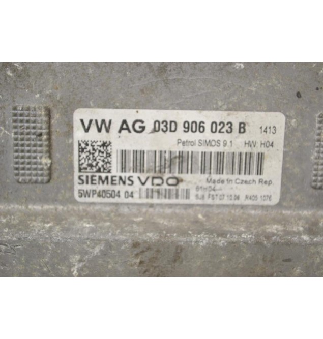 Εγκέφαλος Volkswagen Polo 2007-2009 BBM 03D906023 5WP4041404 (VDO Siemens)