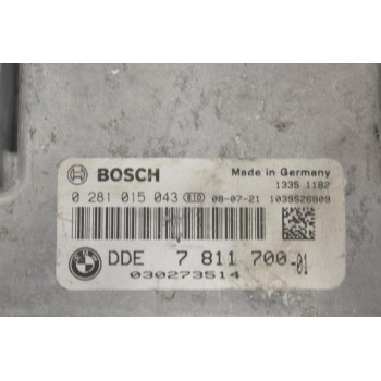 Εγκέφαλος Bmw 320 2007-2010 BOSCH 0281015043 1039S26809 7811700-01