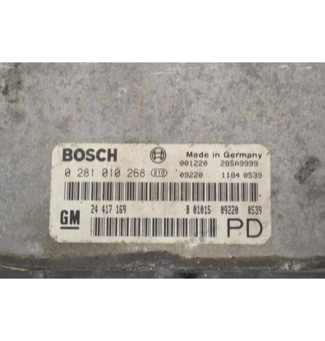 Εγκέφαλος Opel Zafira 2000-2005 BOSCH 0281010268 28SA9999