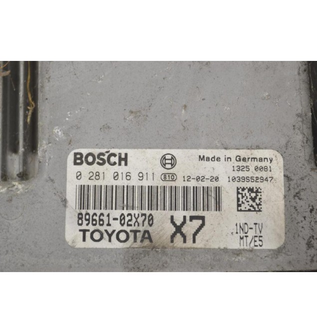 Εγκέφαλος Toyota Auris 2006-2013 8966102X70 0281016911