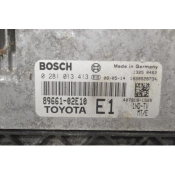 Εγκέφαλος Toyota Corolla - Auris 1.4D D4D 2005-2010 89661-02E10 0281013413 BOSCH