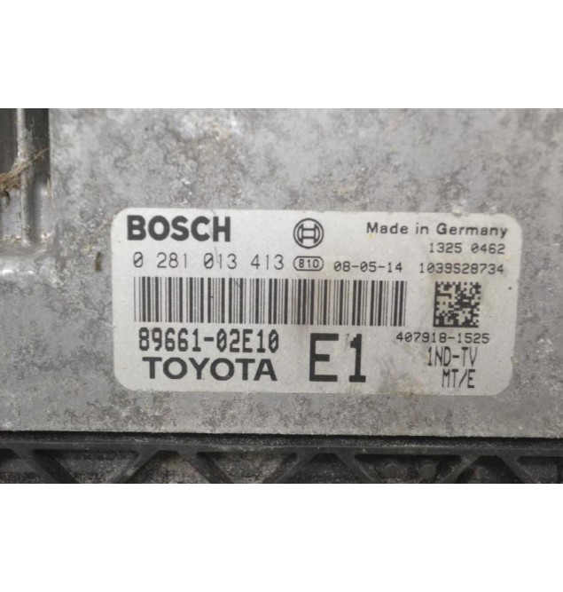 Εγκέφαλος Toyota Corolla - Auris 1.4D D4D 2005-2010 89661-02E10 0281013413 BOSCH