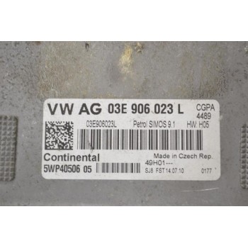 Εγκέφαλος Volkswagen Polo 1.2 2006-2015 03E906023L 03E906023L 5WP40546 (Seat / Audi / Skoda)