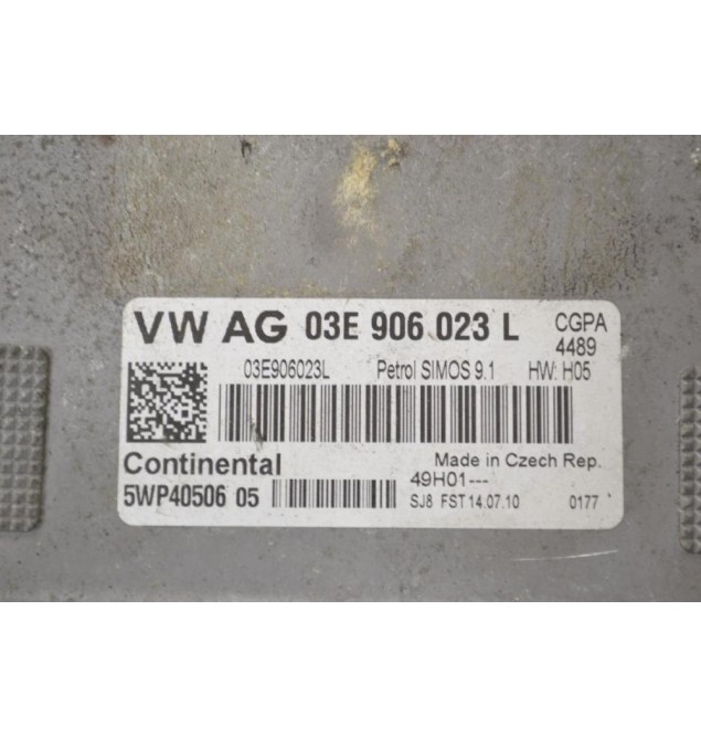 Εγκέφαλος Volkswagen Polo 1.2 2006-2015 03E906023L 03E906023L 5WP40546 (Seat / Audi / Skoda)