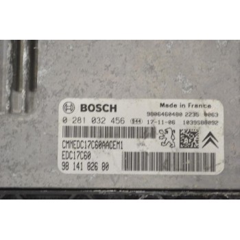 Εγκέφαλος Citroen C4 2015-2018 BOSCH 0281032456 9814182680 1039S88092