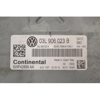 Εγκέφαλος Volkswagen Golf / Touran / Tiguan 1.6 TDI 2005-2015 03L906023B 5WP42899 AA 03L906023A (Seat / Audi / Skoda)