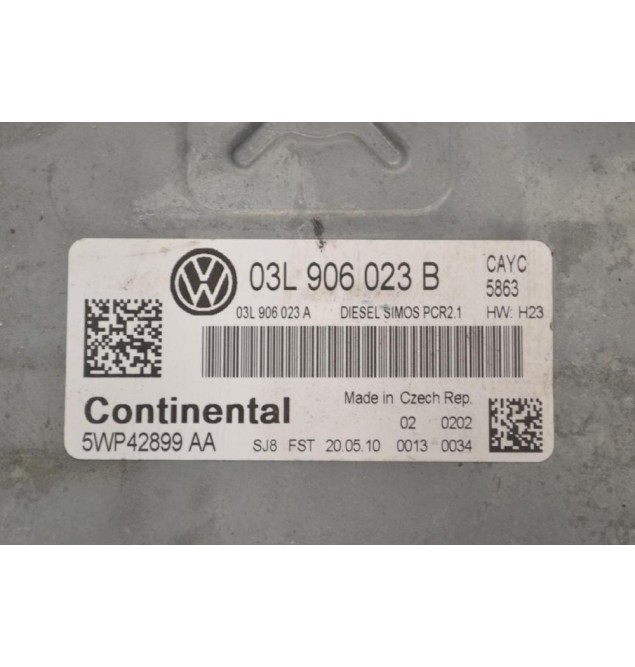Εγκέφαλος Volkswagen Golf / Touran / Tiguan 1.6 TDI 2005-2015 03L906023B 5WP42899 AA 03L906023A (Seat / Audi / Skoda)