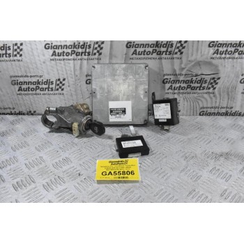 Εγκεφαλος Σετ - Immobilizer Toyota Hilux KUN 25 2005-2012 89661-0KC61 RB175800-4350 89741-71011