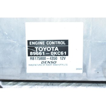 Εγκεφαλος Σετ - Immobilizer Toyota Hilux KUN 25 2005-2012 89661-0KC61 RB175800-4350 89741-71011