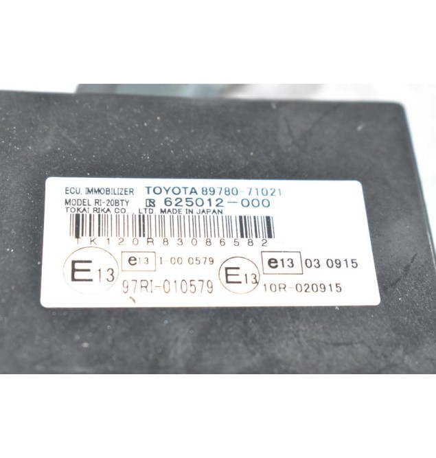 Εγκεφαλος Σετ - Immobilizer Toyota Hilux KUN 25 2005-2012 89661-0KC61 RB175800-4350 89741-71011