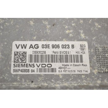 Εγκέφαλος Skoda Fabia 1.2 2000-2012 SIEMENS 03E906023B 5WP40808 (Volkswagen Polo / Seat Ibiza)