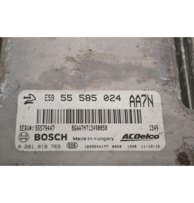 Εγκέφαλος Opel Insignia / Zafira 2.0 CDTI 2008-2018 55585024 0281018769 55579447 1039S44177